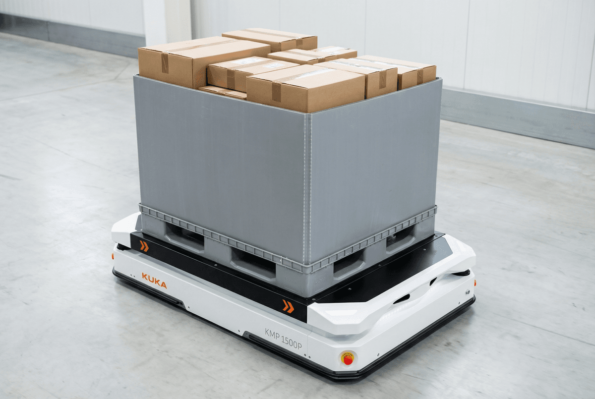 Автономные роботы KUKA KMP 1500